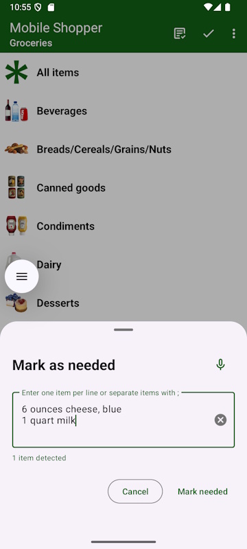 Quick Need